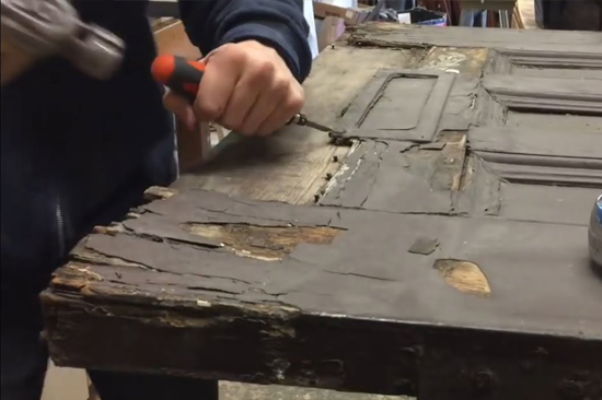 Four Corners-wooden-door-repair